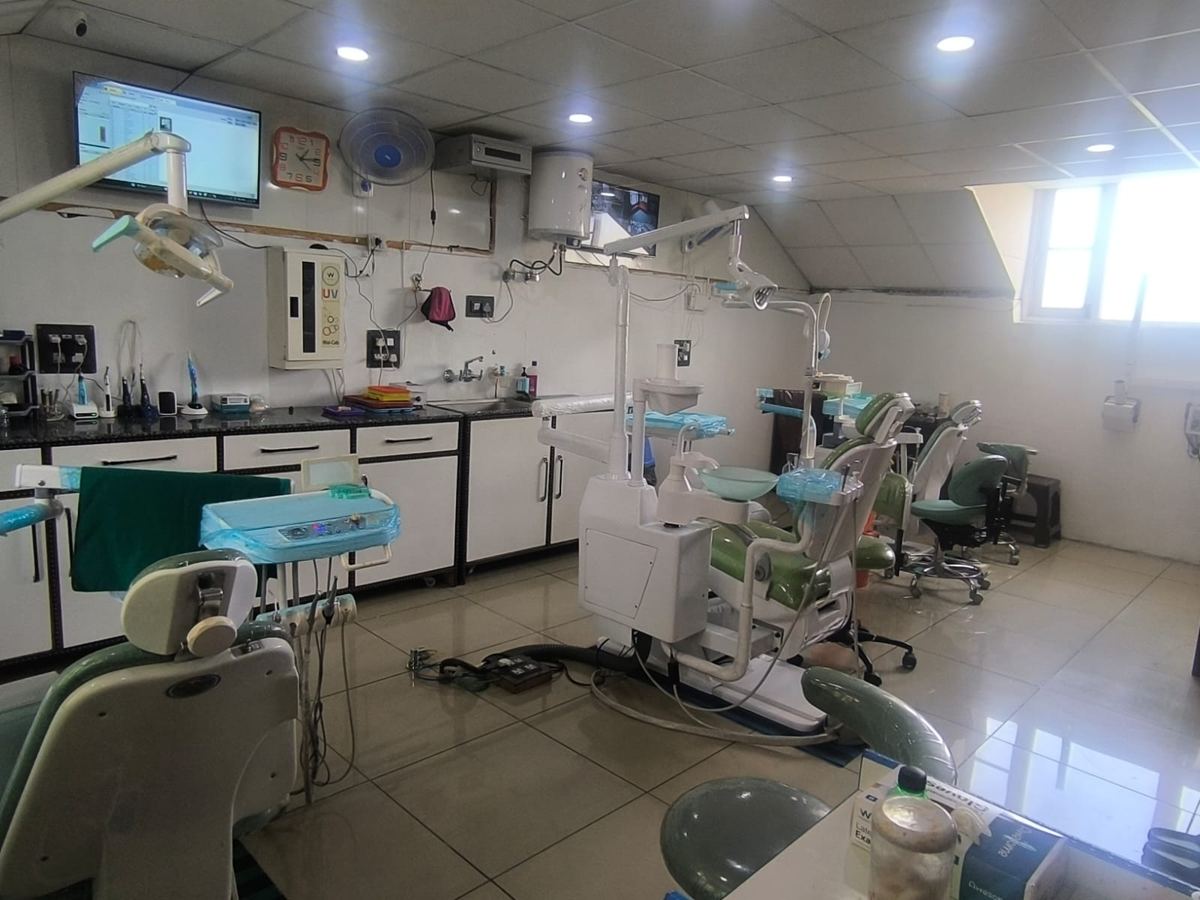 SM Dental Clinic treatment room, Bemina Srinagar